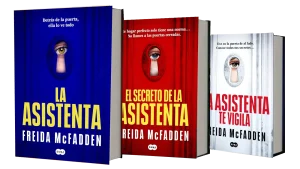 Portada de los libros de la Saga La asistenta de Freida McFadden